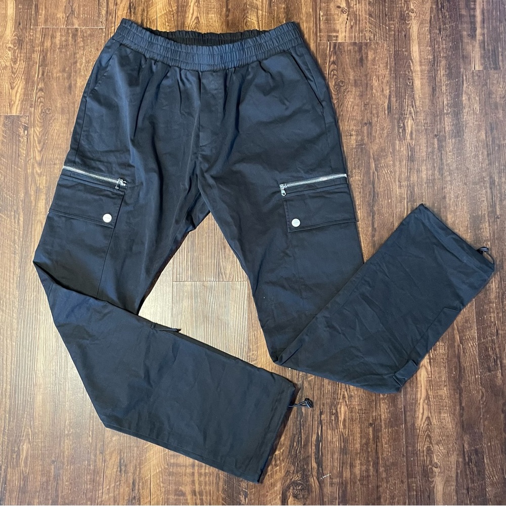 CLUB PARADISE Black Utility Cargo Pants- Mens Large